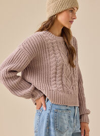 Colette Chenille Sweater Detail 4 - TULLABEE