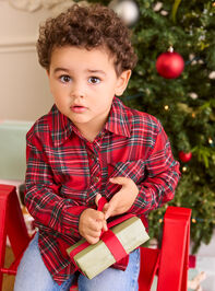 Marley Plaid Button-Up - TULLABEE