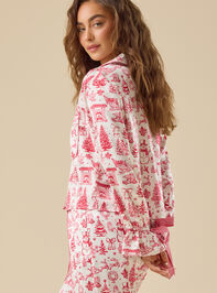 Kamila Satin Toile Sleep Top Detail 4 - TULLABEE