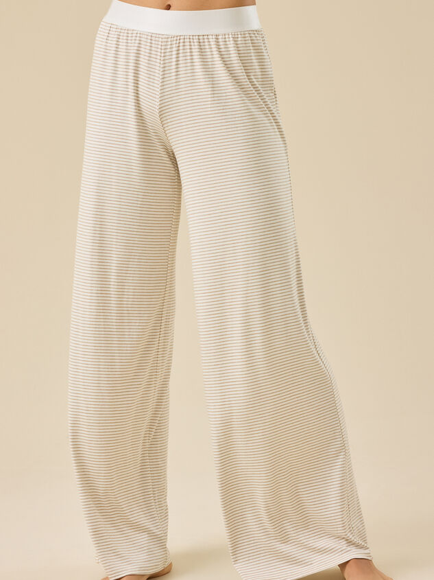 Ellie Striped Pants Set Detail 3 - TULLABEE