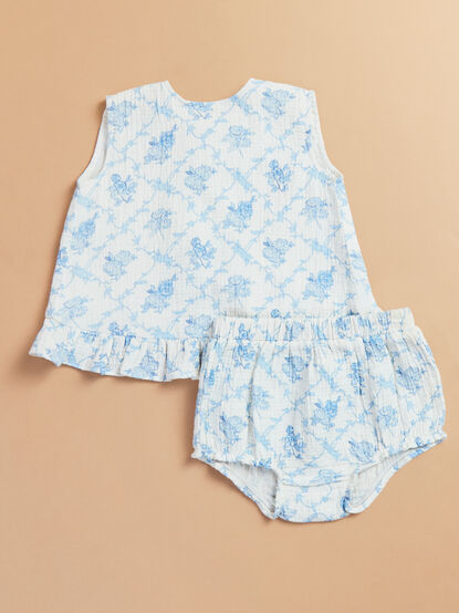 Avani Floral Top and Bloomer Set - TULLABEE