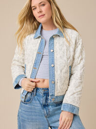 Katy Floral Quilted Jacket - TULLABEE