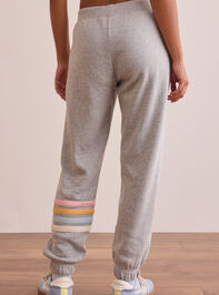 Recharge Striped Joggers Detail 5 - TULLABEE