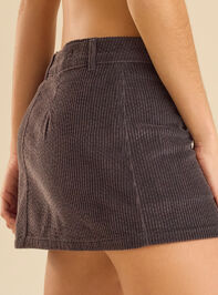 Coralie Corduroy Mini Skort Detail 3 - TULLABEE