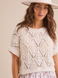 Evelyn Sweater Vest Detail 3 - TULLABEE