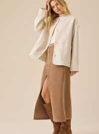 Marjorie Wool Jacket Detail 4 - TULLABEE