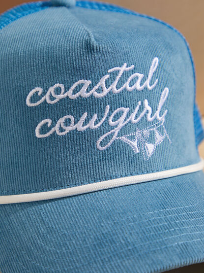 Coastal Cowgirl Trucker Hat - TULLABEE