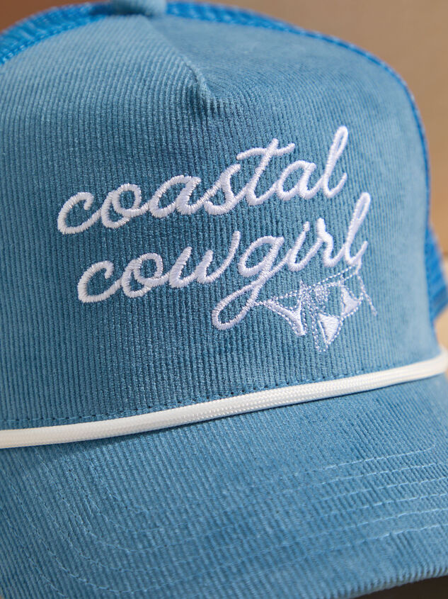 Coastal Cowgirl Trucker Hat Detail 2 - TULLABEE