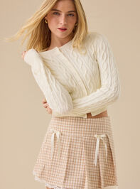 Carrie Pleated Mini Skort - TULLABEE
