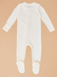 Sugar Cream Footie Detail 2 - TULLABEE