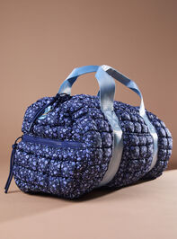Cozy Voyage Floral Duffle Bag Detail 2 - TULLABEE