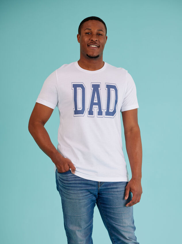 Dad Graphic Tee Detail 2 - TULLABEE
