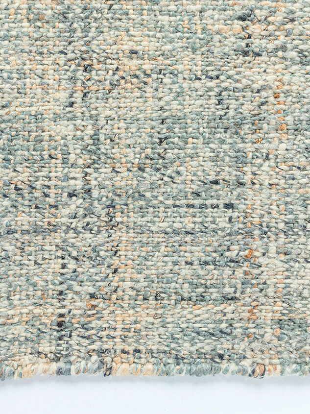 Birch Handwoven Rug Detail 3 - TULLABEE