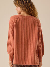 Gabby Ribbed Sweater Detail 4 - TULLABEE