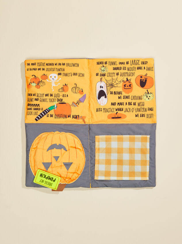 Dress My Pumpkin Soft Book Detail 3 - TULLABEE