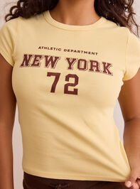 New York 72 Graphic Tee Detail 2 - TULLABEE