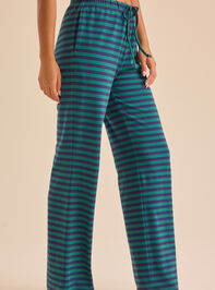 Briley Striped Pants Set Detail 4 - TULLABEE
