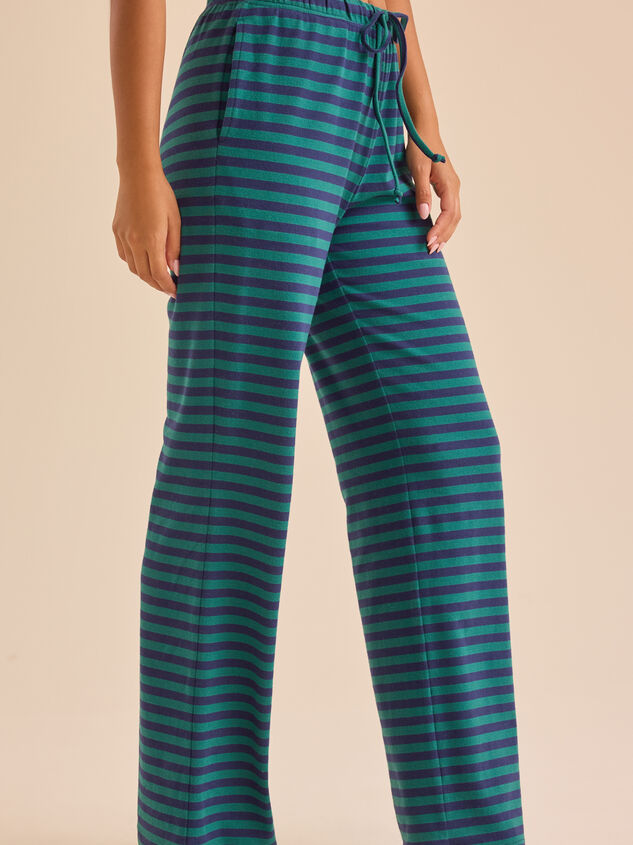 Briley Striped Pants Set Detail 4 - TULLABEE