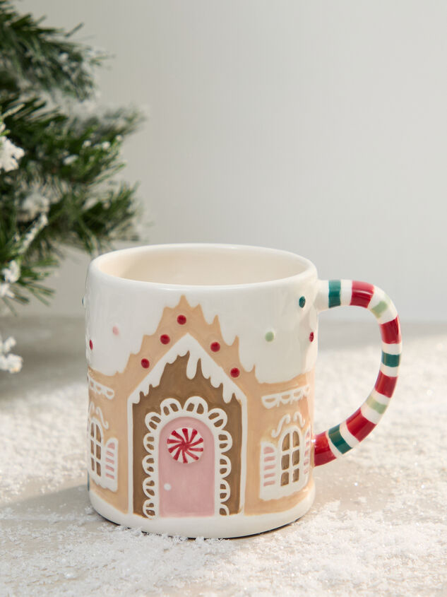 Gingerbread House Mug Detail 2 - TULLABEE
