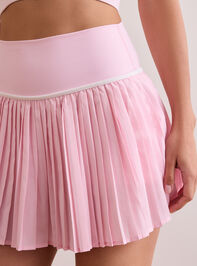 Double Play Pleated Skort Detail 2 - TULLABEE