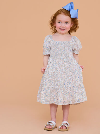Adaline Floral Mini Dress - TULLABEE