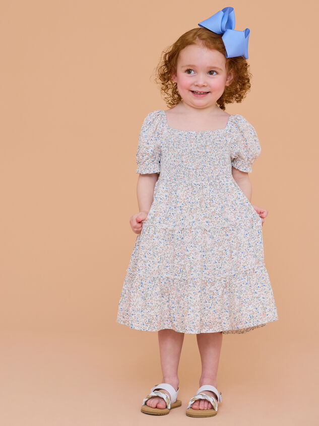 Adaline Floral Mini Dress - TULLABEE