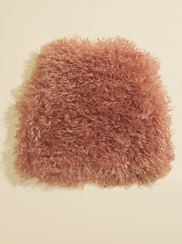 Lana Curly Fur Vest Detail 3 - TULLABEE