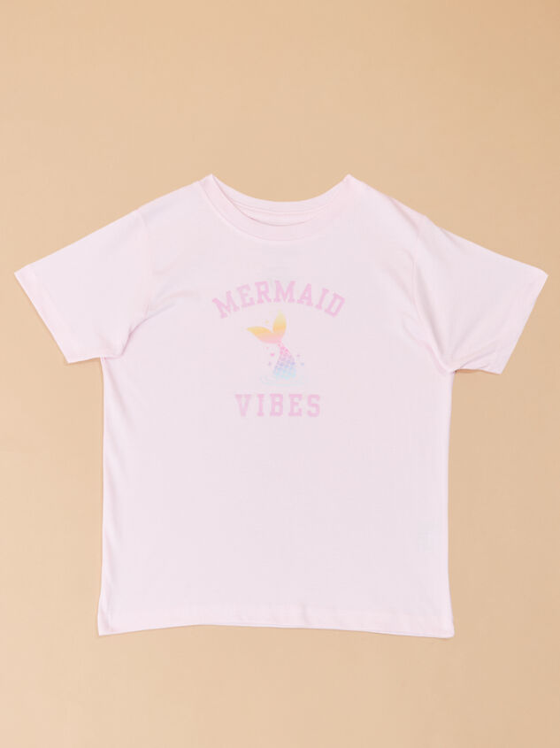 Mermaid Vibes Tee Detail 2 - TULLABEE
