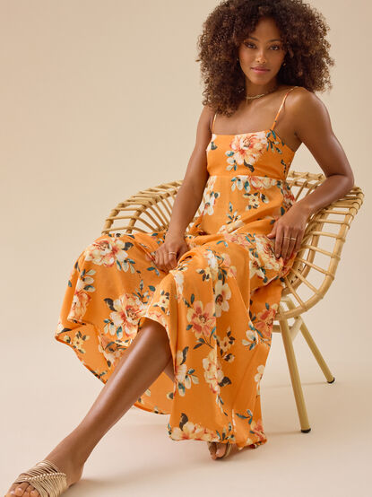 Kismet Floral Maxi Dress - TULLABEE