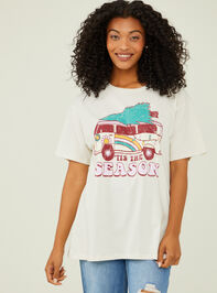 'Tis The Season Mama Tee Detail 2 - TULLABEE