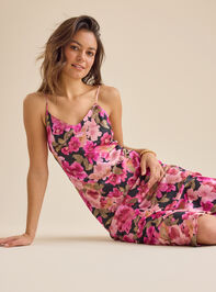 Virginia Satin Midi Dress - TULLABEE