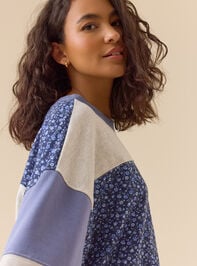 Pressure Mixed Floral Pullover Detail 4 - TULLABEE