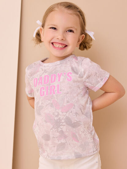 Daddy's Little Camo Tee - TULLABEE