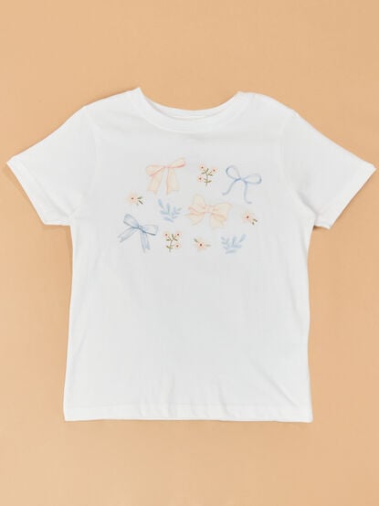 Annie Bow Tee - TULLABEE