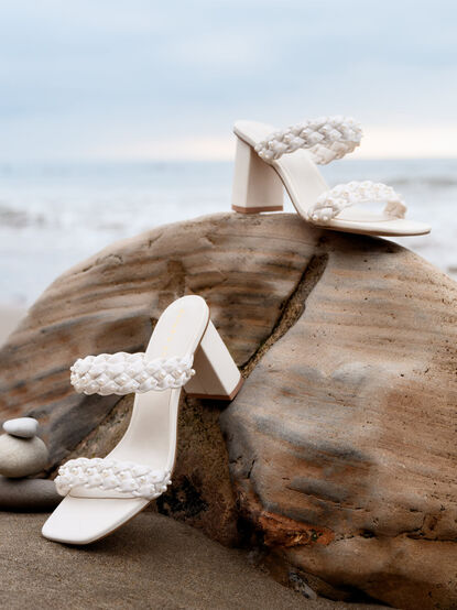 Carla Pearl Heels - TULLABEE