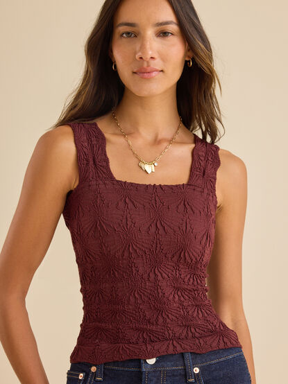 Blaire Seamless Floral Cami - TULLABEE