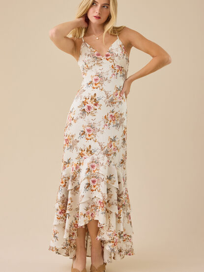 Paulette Floral Maxi Dress - TULLABEE