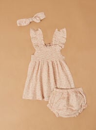 Harper Floral Dress with Headband - TULLABEE