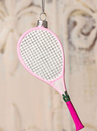 Tennis Racket Ornament Detail 2 - TULLABEE