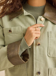 Enola Barn Jacket Detail 4 - TULLABEE