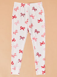 Candy Cane Babe Lounge Set Detail 4 - TULLABEE