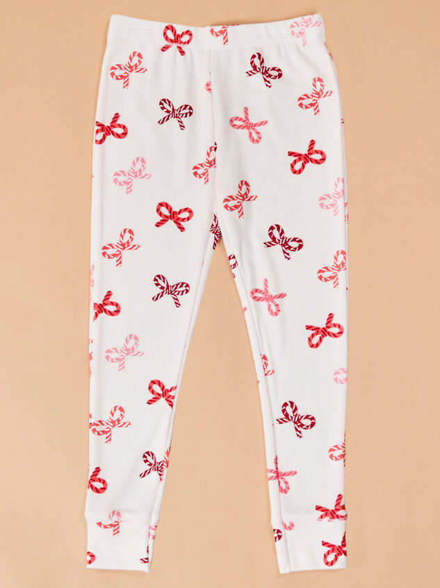 Candy Cane Babe Lounge Set Detail 4 - TULLABEE