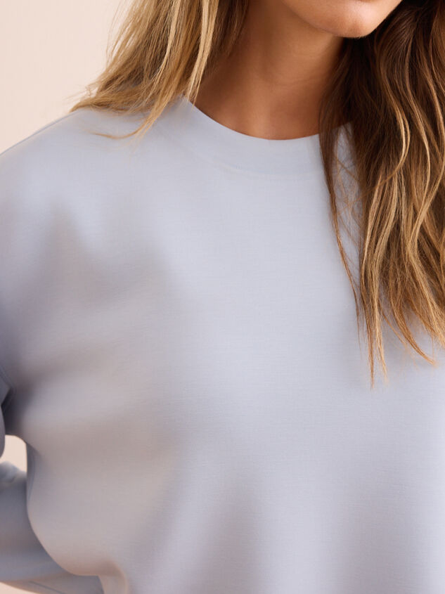 Supersoft Crew Pullover Detail 3 - TULLABEE