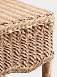 Belle Woven Side Table Detail 5 - TULLABEE