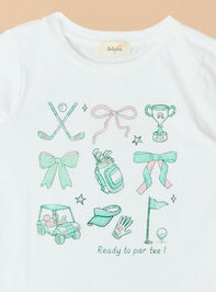 Ready To Par Tee Graphic Tee Detail 3 - TULLABEE