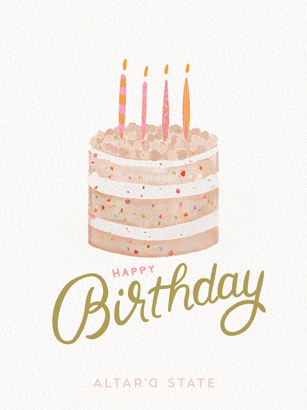 Happy Birthday E-Gift Card - TULLABEE