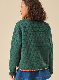 Merrie Quilted Jacket Detail 5 - TULLABEE