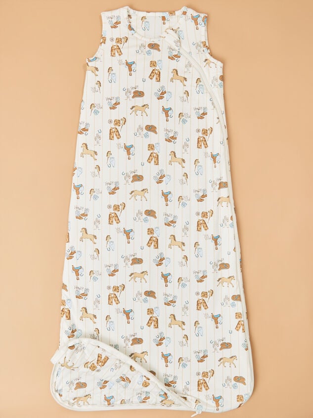 Lone Star Sleep Bag Detail 3 - TULLABEE