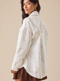 Suzie Camo Jacket Detail 5 - TULLABEE