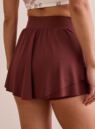 With Grace Ruffle Mini Skirt Detail 4 - TULLABEE